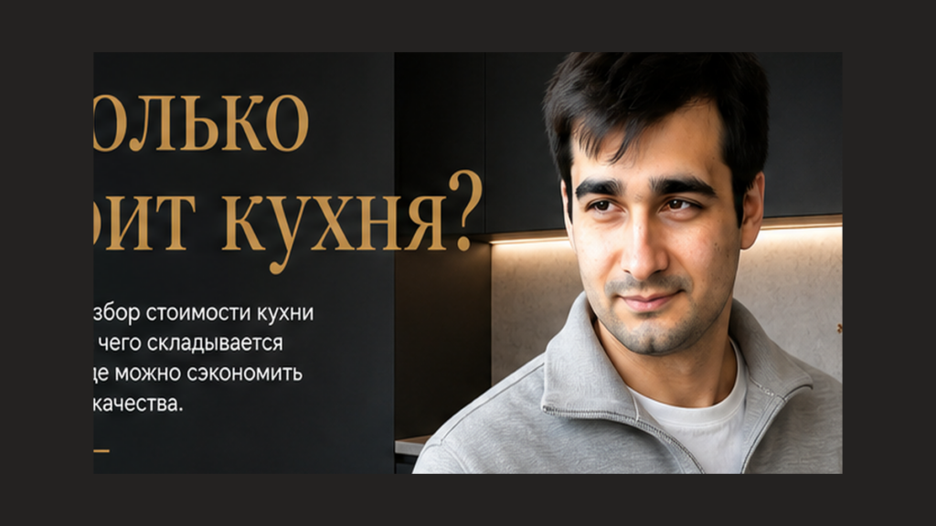 Николай Томашевич — сколько стоит кухня на заказ в Москве