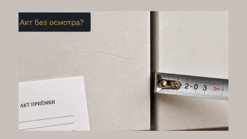 Как принять кухню после монтажа: чек-лист в день сборки