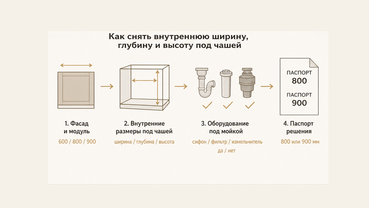 Схема без людей: фасад 600 отдельно, ширина глубина высота под чашей, пометки сифон фильтр измельчитель