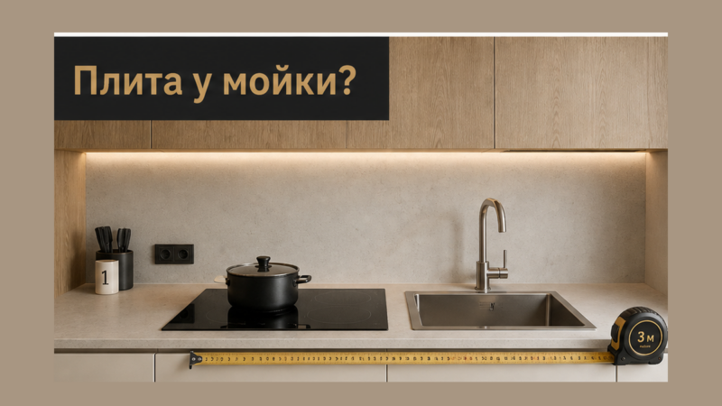 Как заложить прямую кухню: 2, 3 или 4 метра