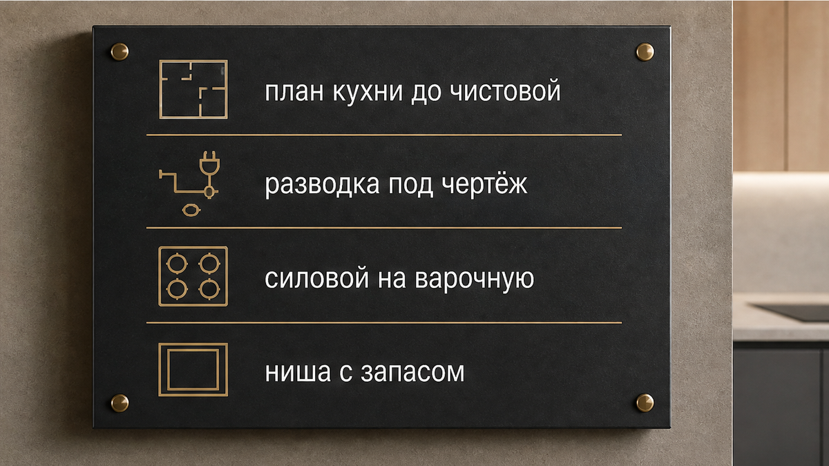 Чеклист: что зафиксировать до чистовой плитки и электрики