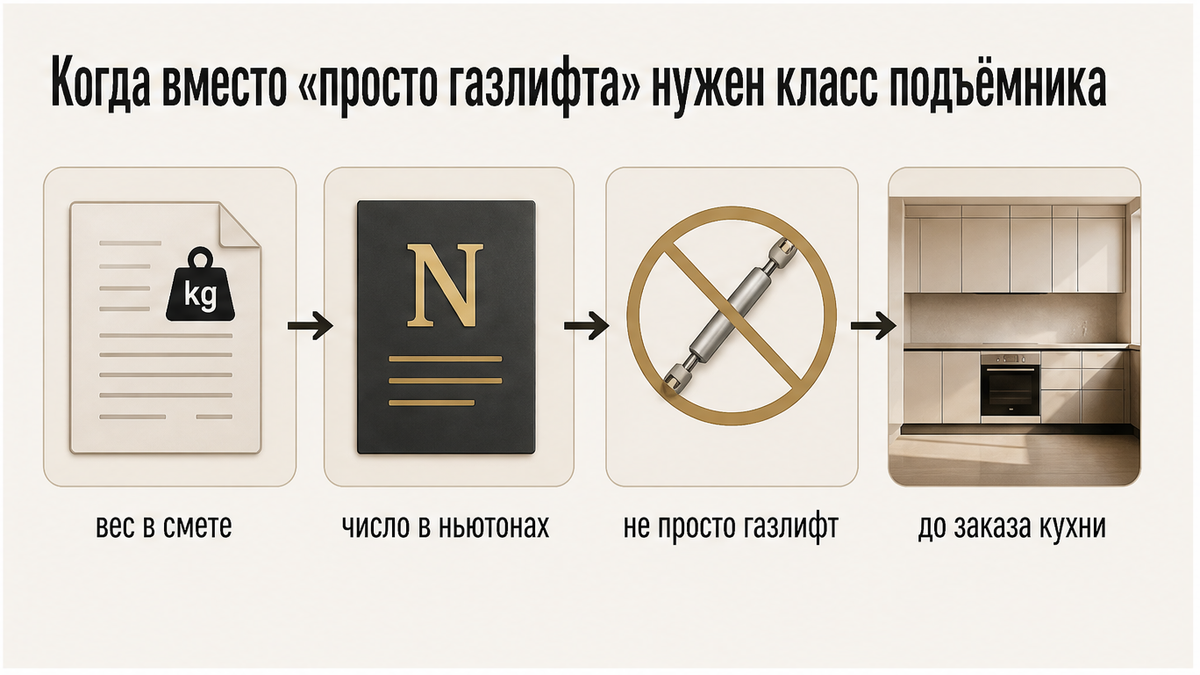 Схема: когда вместо «просто газлифта» нужен класс подъёмника в смете