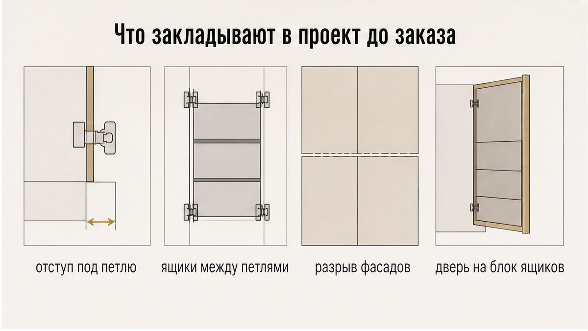 Схема: что закладывают в проект до заказа